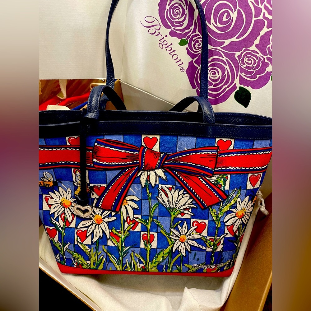 Large Brighton Happy Bee Tote